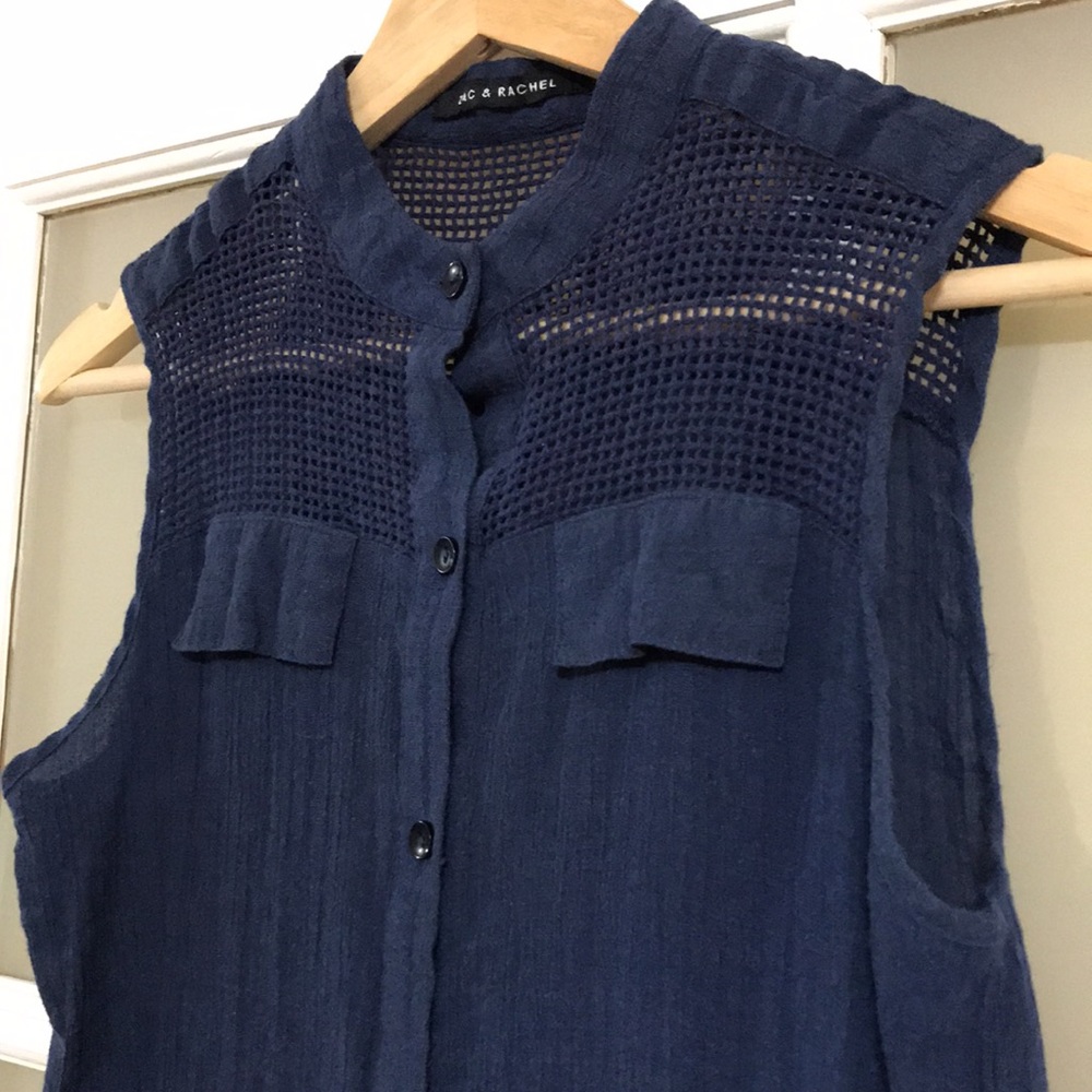 Zac & Rachel mesh top